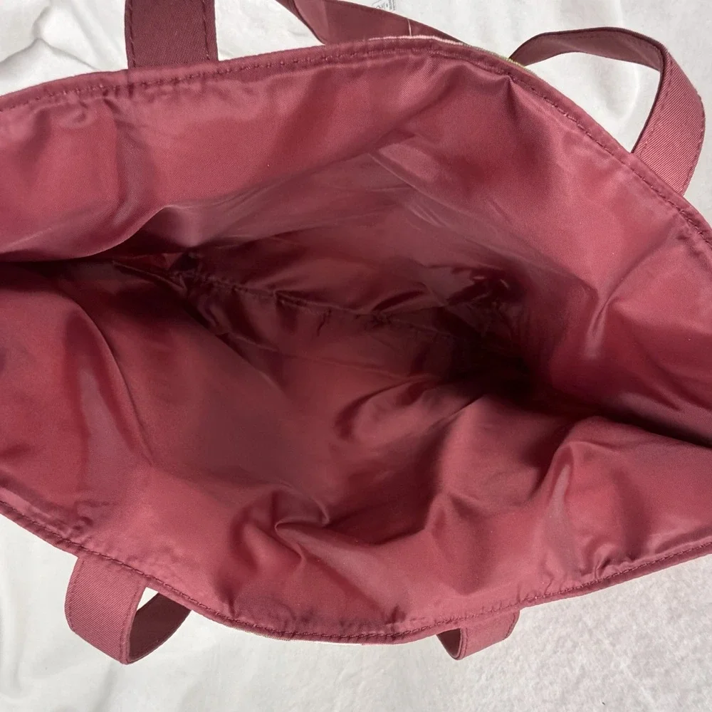 Clinique x Jonathan Cohen Floral‎ Tote Bag + Zip Pouch Set Floral Pink NWT